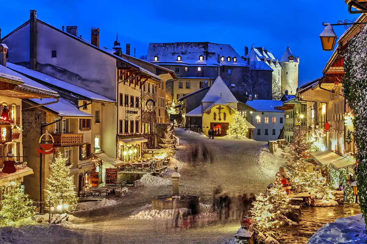 Magic Winter in Gruyères